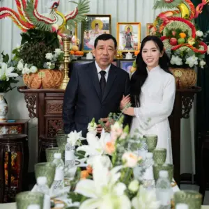 Set cầu mây 6 mâm rồng phụng tone hoa sen