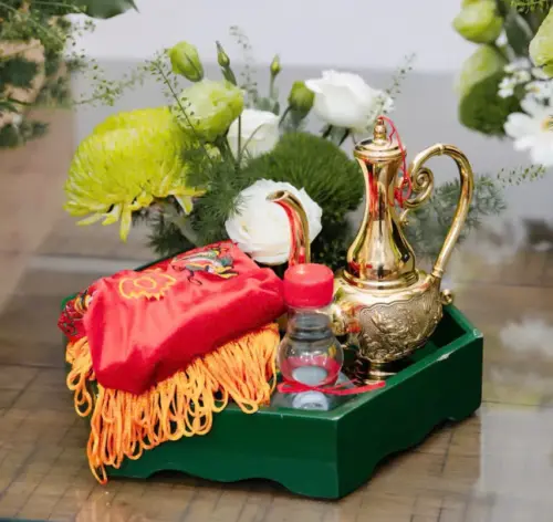 Tìm hiểu về khay rượu trầu có gì đặc biệt trong ngày cưới?