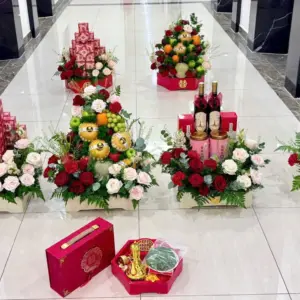 Tìm hiểu về khay rượu trầu có gì đặc biệt trong ngày cưới?