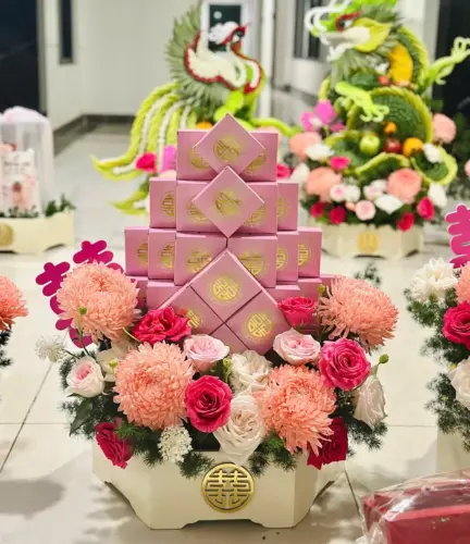 Mâm Bánh Phu Thê có gì đặc biệt trong ngày cưới?