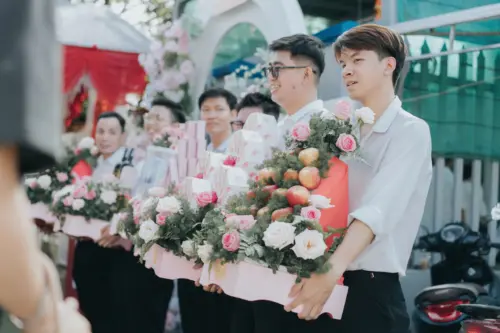 CÁCH XẾP MÂM QUẢ CƯỚI ĐÚNG VỚI PHONG TỤC TRUYỀN THỐNG