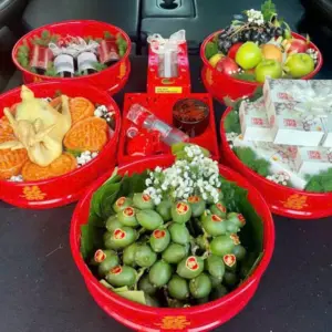 Khám Phá 6 Mâm Quả Cưới Miền Tây Truyền Thống Xem Có Gì Đặc Biệt?