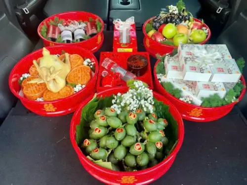 Khám Phá 6 Mâm Quả Cưới Miền Tây Truyền Thống Xem Có Gì Đặc Biệt?