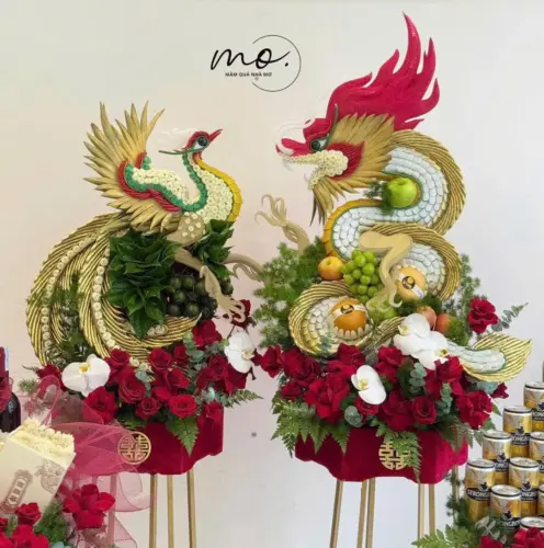 Ý nghĩa cặp rồng phụng trong ngày cưới