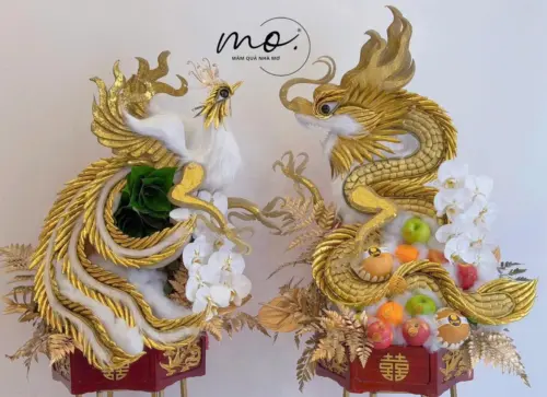 Ý nghĩa cặp rồng phụng trong ngày cưới