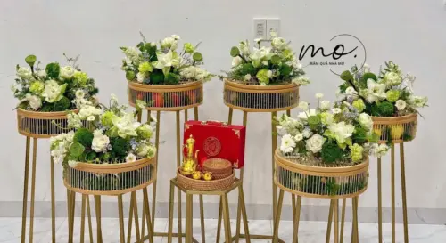 MÂM QUẢ CƯỚI NÉT ĐẸP VĂN HÓA TRONG NGHI THỨC CƯỚI HỎI