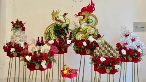 MÂM QUẢ CƯỚI NÉT ĐẸP VĂN HÓA TRONG NGHI THỨC CƯỚI HỎI
