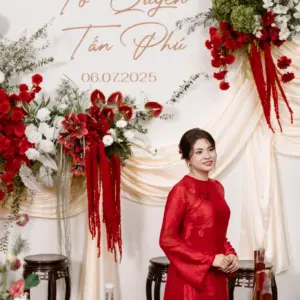 Gia tiên tone kem dịu nhẹ siêu xinh
