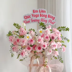 Tổng hợp các mẫu kệ hoa chúc mừng siêu xinh