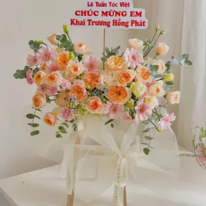 Tổng hợp các mẫu kệ hoa chúc mừng siêu xinh