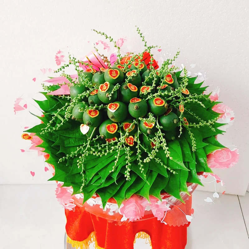 Mẹo chọn trầu cau tươi đẹp cho mâm quả trong ngày cưới