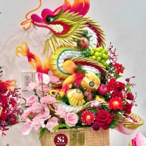 Tráp cưới Mành tone hồng- diệu ngọt VIP 12