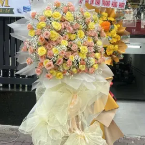 Lãng hoa khai trương đỏ ecudor